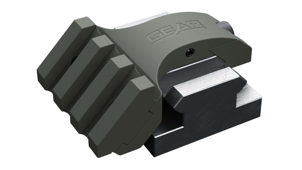 American Defense Manufacturing Surefire X-Series Offset Flashlight Mount - Mod 3, Foliage Green, Small, GS-3442