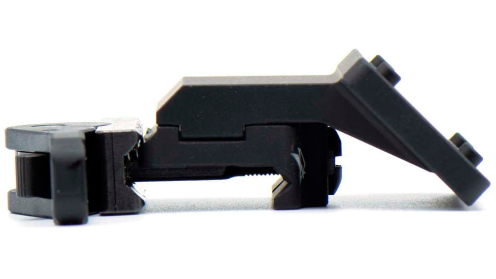 American Defense Manufacturing TR 45 Degree Offset Standart Lever Red Dot Mount, Black, AD-TR-OFFSET-45-STD