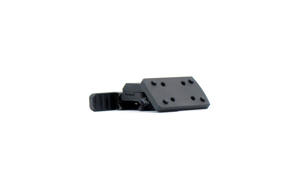 American Defense Manufacturing TR 45 Degree Offset TAC Lever Red Dot Mount, Black, AD-TR-OFFSET-45-TAC