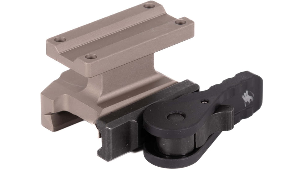 American Defense Manufacturing Trijicon MRO Lightweight 1/3 RD COWITNESS Standart Lever Red Dot Mount, Flat Dark Earth, AD-MRO-LW-11-FDE-STD