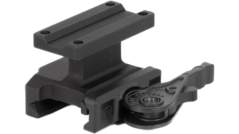 American Defense Manufacturing Trijicon MRO Lightweight 1/3 RD COWITNESS Titanium Lever Red Dot Mount, Black, AD-MRO-LW-11-TL