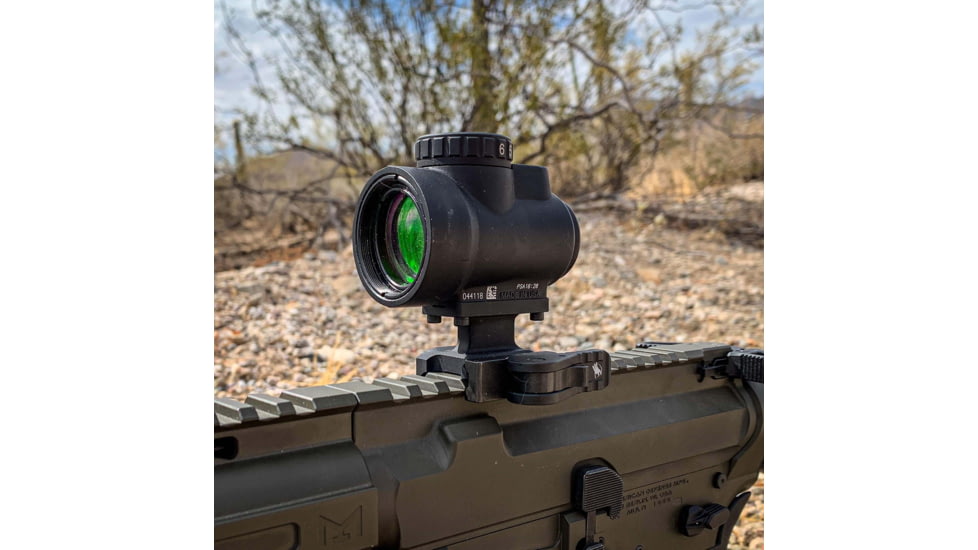 American Defense Manufacturing Trijicon MRO Low Mount, Black, AD-MRO-L STD-TL