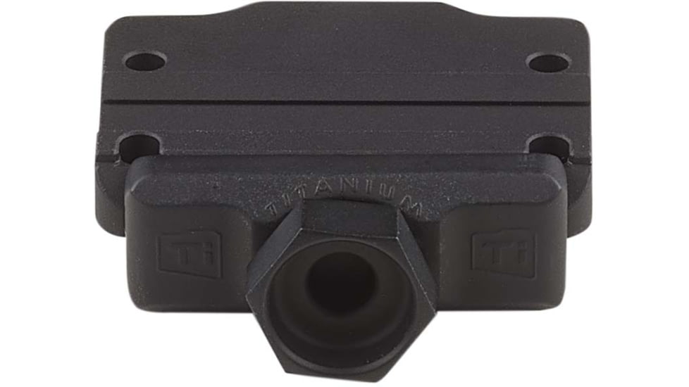 American Defense Manufacturing Trijicon MRO Low Mount w/ 1/2in Titanium GI Bolt, Black, Small, AD-MRO-L-TGIB