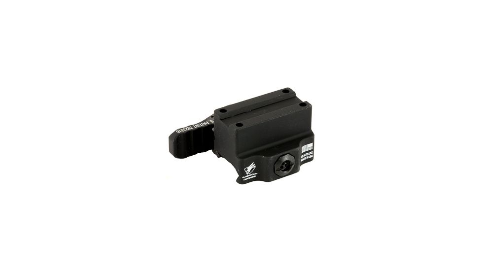 American Defense Manufacturing Trijicon MRO Mount Co-Witness, Standard Lever, Black, AD-MRO-10-STD