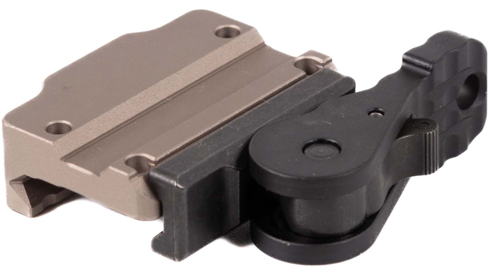 American Defense Manufacturing Trijicon MRO Mount Low, Tactical Lever, Flat Dark Earth, AD-MRO-L TAC R FDE