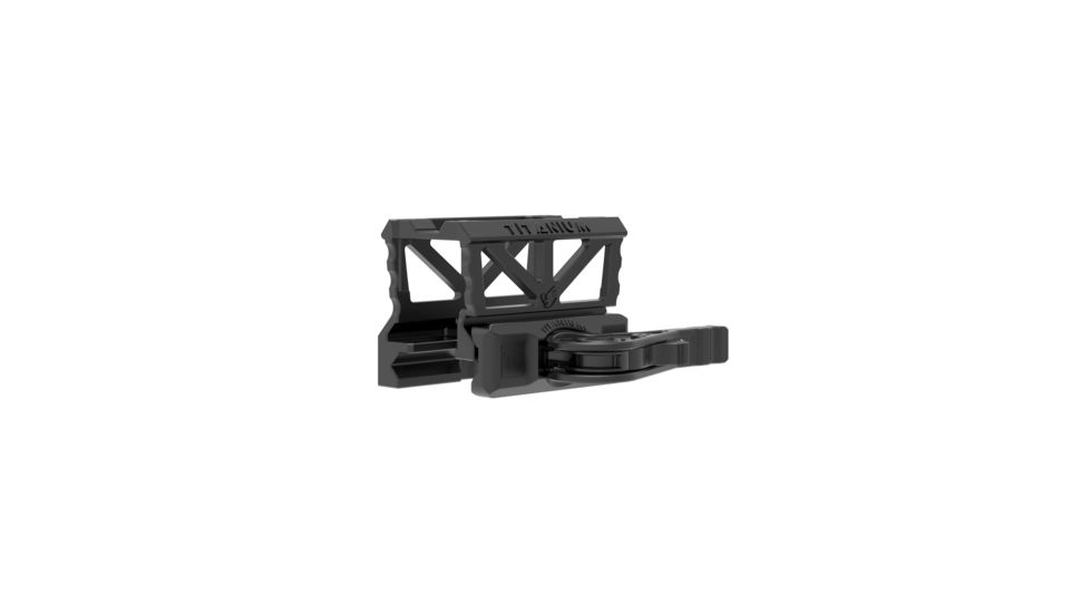 American Defense Manufacturing Trijicon MRO Mount- Lower 1/3 Co- Full Titanium, Black AD-MRO-LCO-Ti