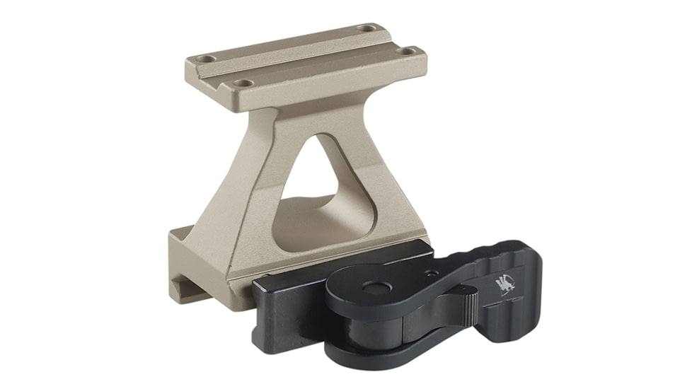 American Defense Manufacturing Trijicon MRO Mount, Night Vision Height, Tactical Legacy Lever, Flat Dark Earth, AD-MRO-NV-FDE-TAC