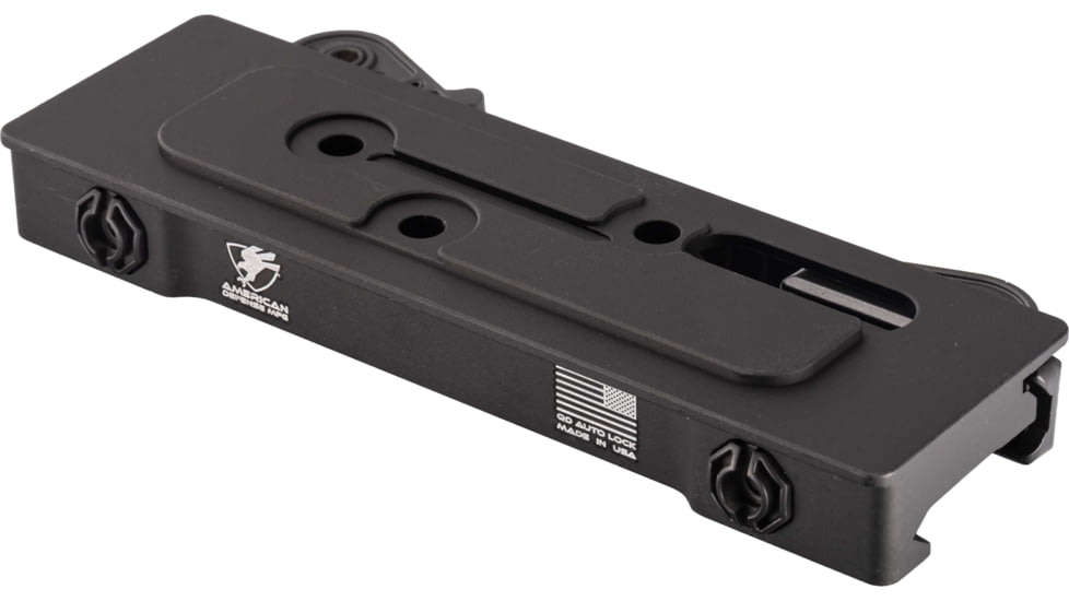 American Defense Manufacturing Trijicon Reflex Mount, Titanium Lever, Black, AD-15-R-TL