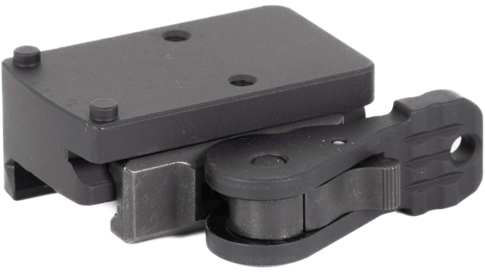 American Defense Manufacturing Trijicon RMR Lightweight QD Mount, Tactical Legacy Lever, Low Height, Black, AD-RMR-LW-L-TAC