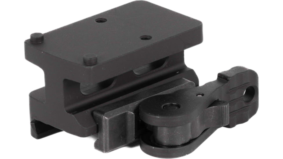 American Defense Manufacturing Trijicon RMR Lightweight QD Mount, Tactical Legacy Lever, Co-Witness Mount Height, Black, AD-RMR-LW-10-TAC