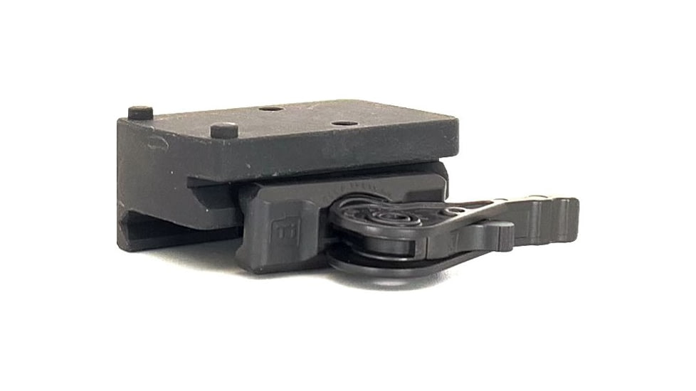American Defense Manufacturing Trijicon RMR Lightweight QD Red Dot Mount, Titanium Lever, Black, AD-RMR-LW-L-RH-TL