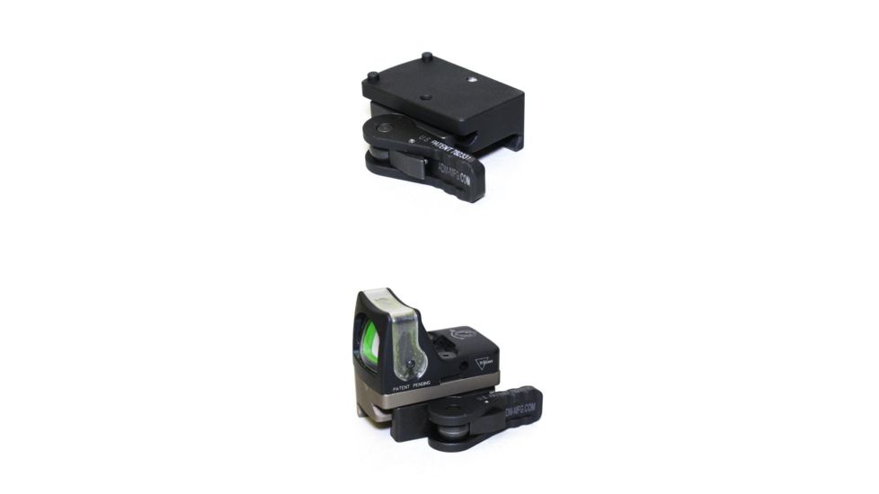 American Defense Manufacturing Trijicon RMR Mount, Black, Flat Dark Earth