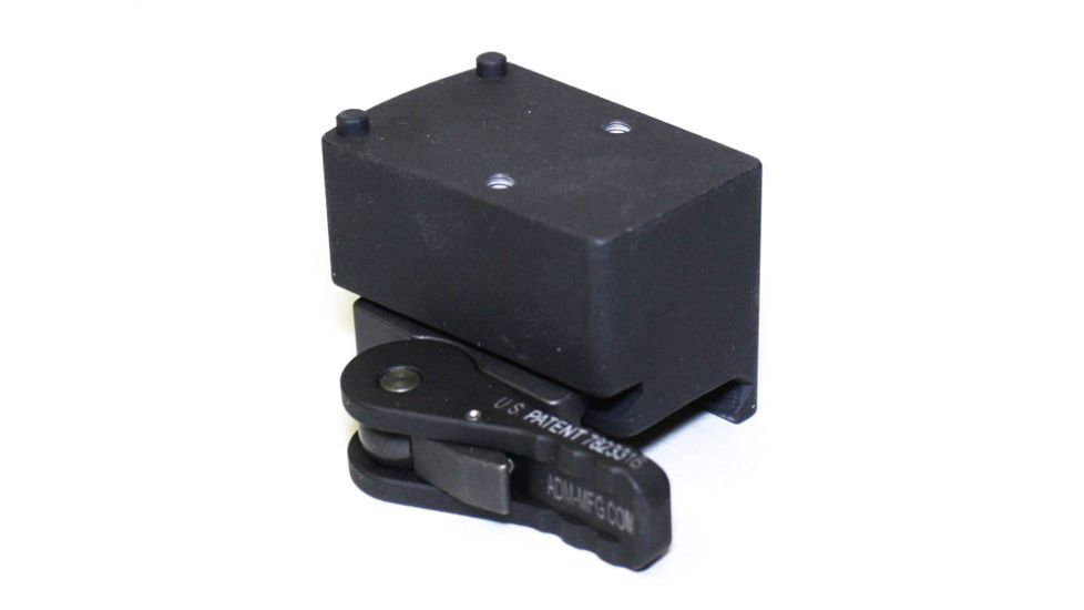 Open Box, Dealer Demo, American Defense Manufacturing Trijicon RMR Mount SOCOM Height, Standard Lever, Black, AD-RMR-SOCOM STD