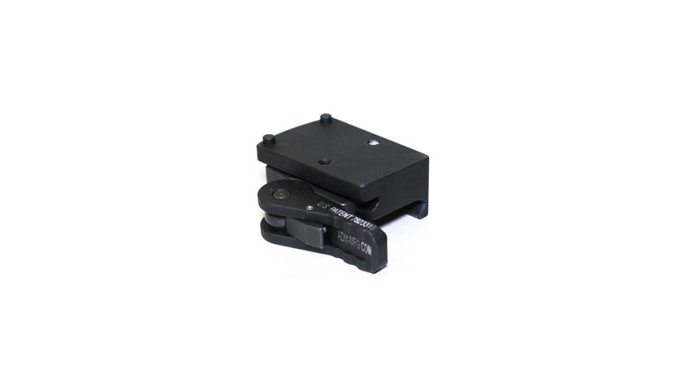 American Defense Manufacturing Trijicon RMR Mount, Standard Lever, Black, Left Hand, AD-RMR-LH STD
