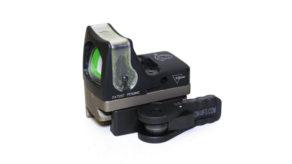 American Defense Manufacturing Trijicon RMR Mount, Standard Lever, Flat Dark Earth, Left Hand, AD-RMR-LH STD FDE