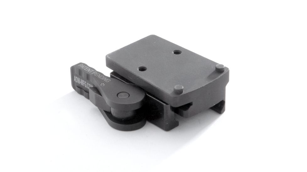 American Defense Manufacturing Trijicon RMR Mount, Tactical Lever, Black, Left Hand, AD-RMR-LH TAC R