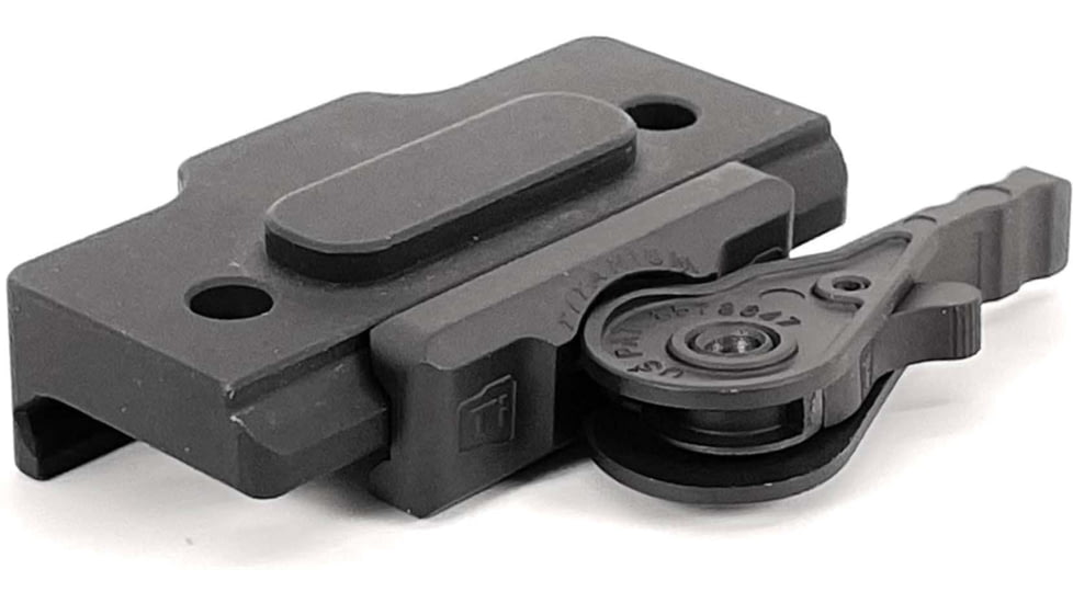 American Defense Manufacturing Trijicon SRS Red Dot Mount, Titanium Lever, Black, AD-SRS-TL