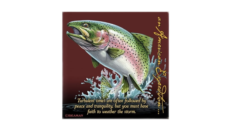American Expedition Square Coaster, Rainbow Trout 602154