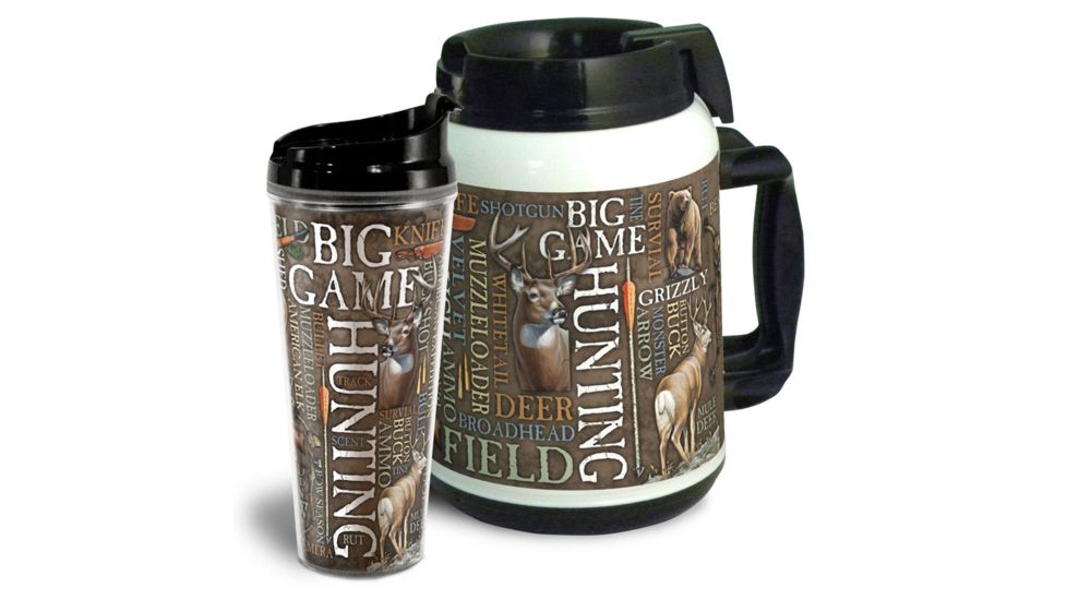 American Expedition Tumbler/Thermal Mug Set, Big Game Hunting 4012083