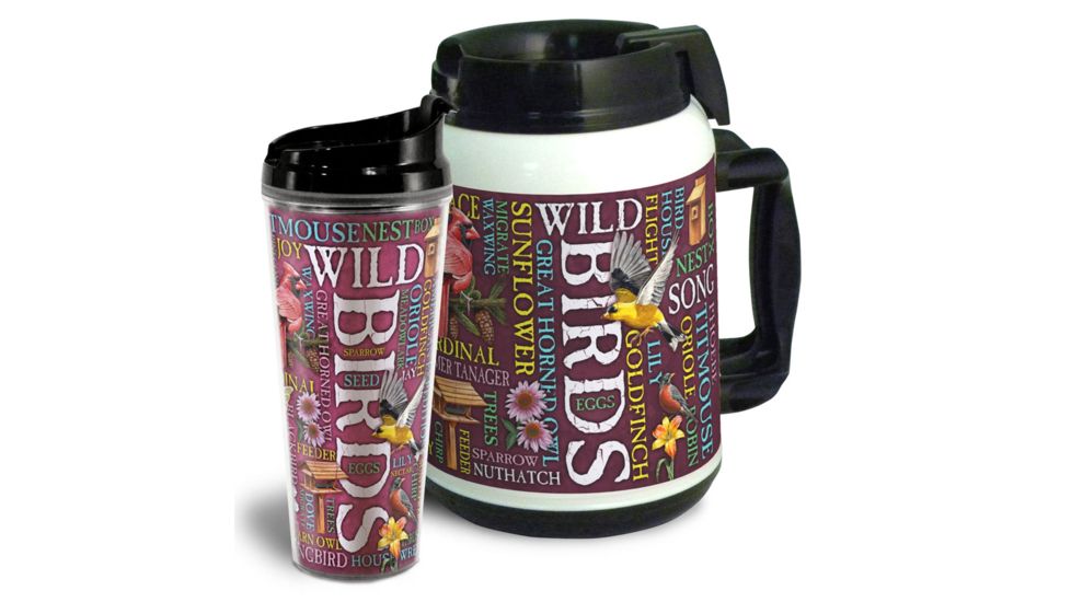 American Expedition Tumbler/Thermal Mug Set, Wild Birds 4012085