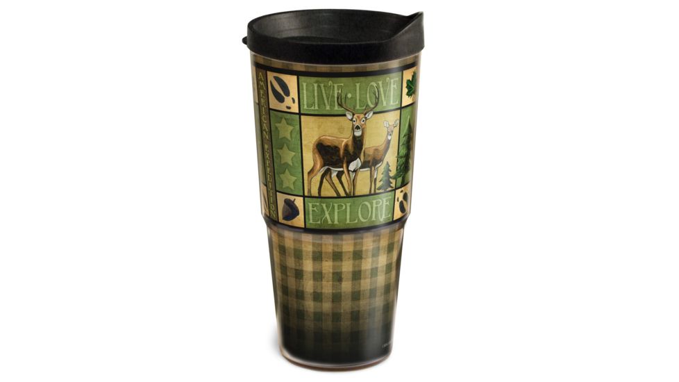 American Expedition Two-Tier Lodge Series Tumbler, Deer, 24oz 4006323