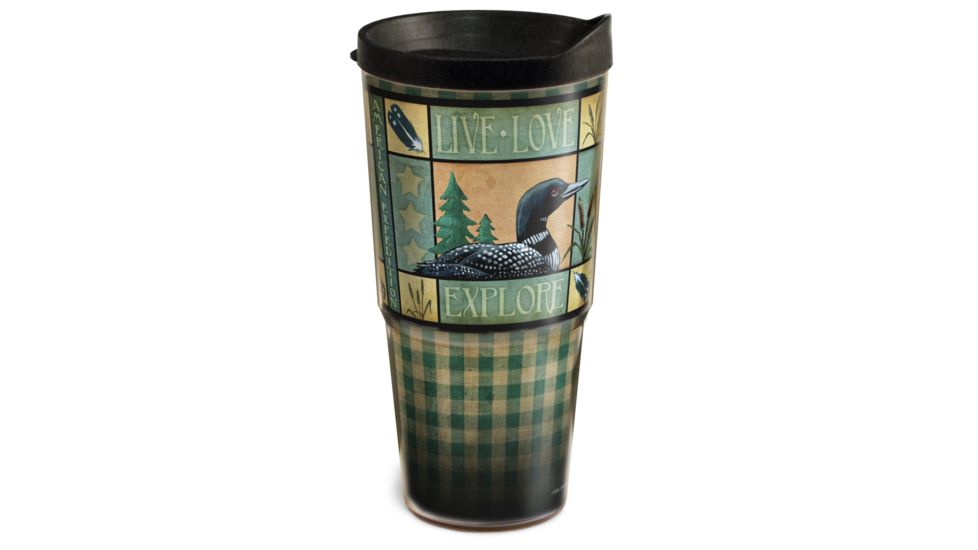 American Expedition Two-Tier Lodge Series Tumbler, Loon, 24oz 4006326