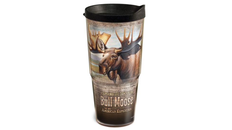 American Expedition Two-Tier Tumbler, Wildlife Moose, 24oz 4006313