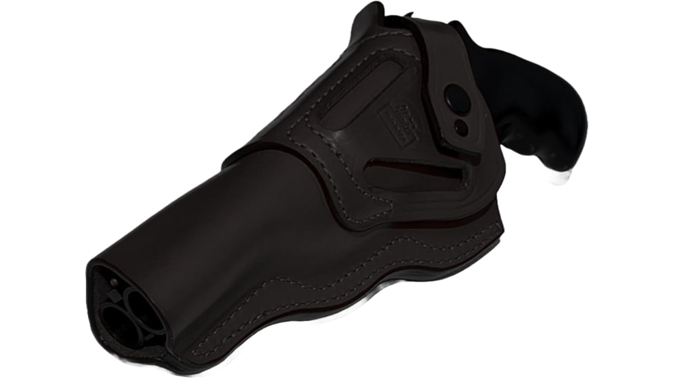 American Gun Craft Diablo 12 Gauge Pistol Leather OWB Belt Holster, Left Hand, Black, One Size, gpf-20072
