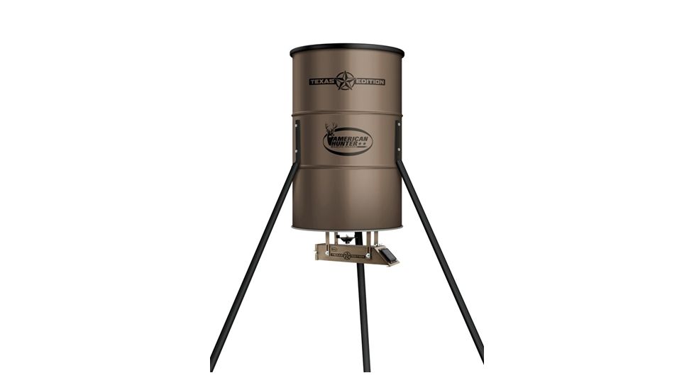 American Hunter Feeder 350 Lb Tx Edition Kit AH-TX350SS6V