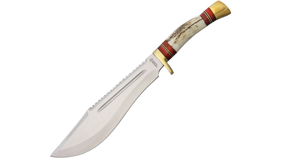 American Hunter Stag Bowie Knife, Brass AH793