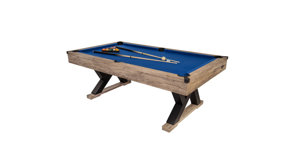 American Legend 84in Kirkwood Billiard Table, Woodgrain, AL3005W