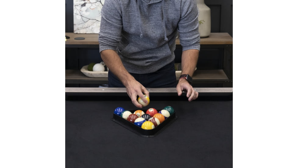 American Legend 90in Kirkwood Billiard Table, Woodgrain, AL3010W