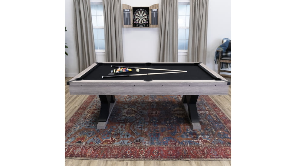American Legend 90in Kirkwood Billiard Table, Woodgrain, AL3010W