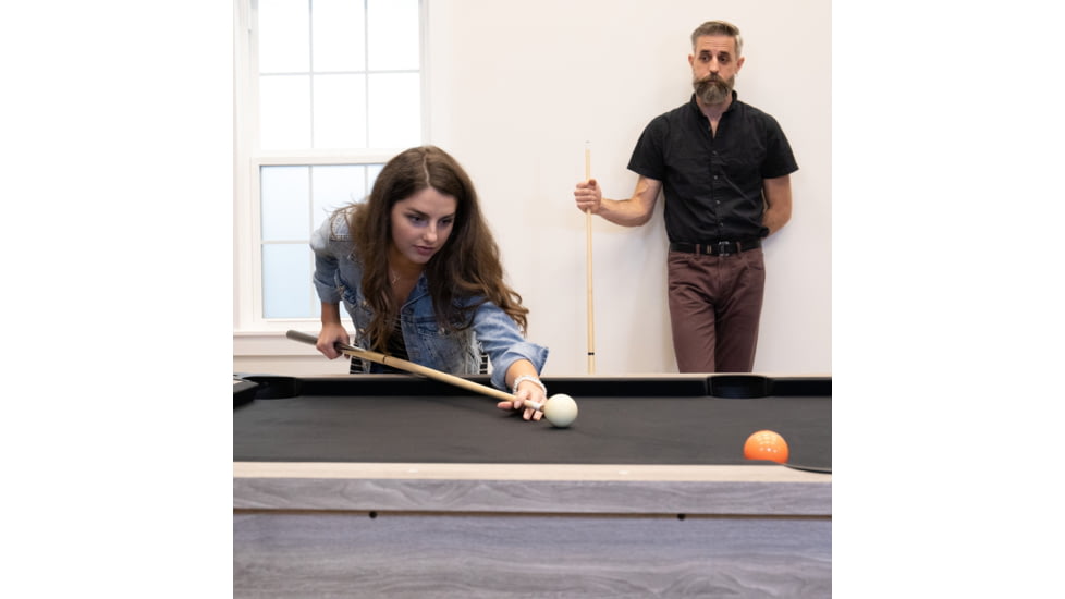 American Legend 90in Kirkwood Billiard Table, Woodgrain, AL3010W