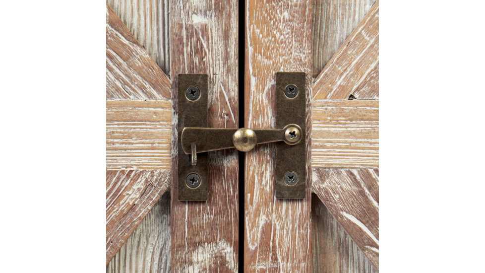 American Legend Barnwood Dartboard Cabinet, Wood grain, AL6000W