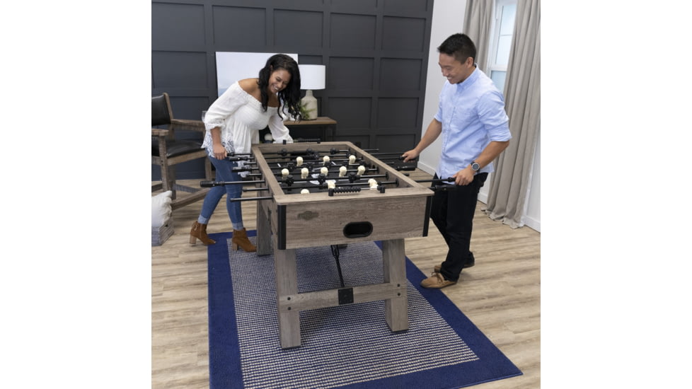 American Legend Brookdale 55in Foosball Table, Woodgrain, AL2015W