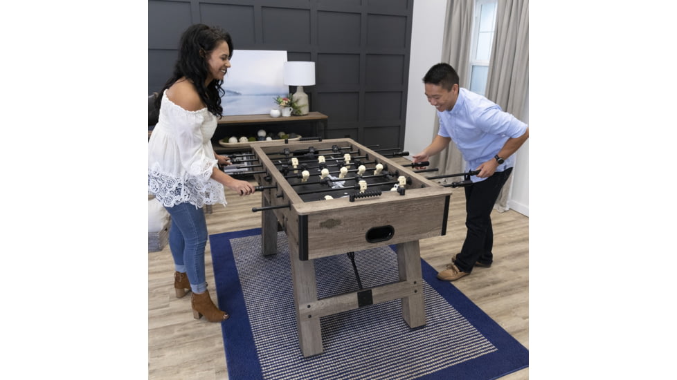 American Legend Brookdale 55in Foosball Table, Woodgrain, AL2015W