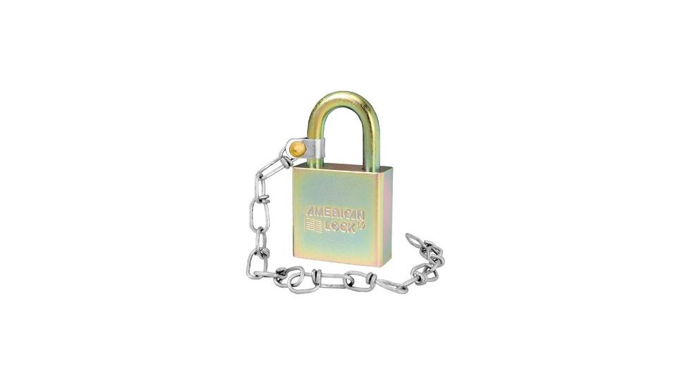 American Lock A5200GL Government Padlock w/ 9" chain 903321