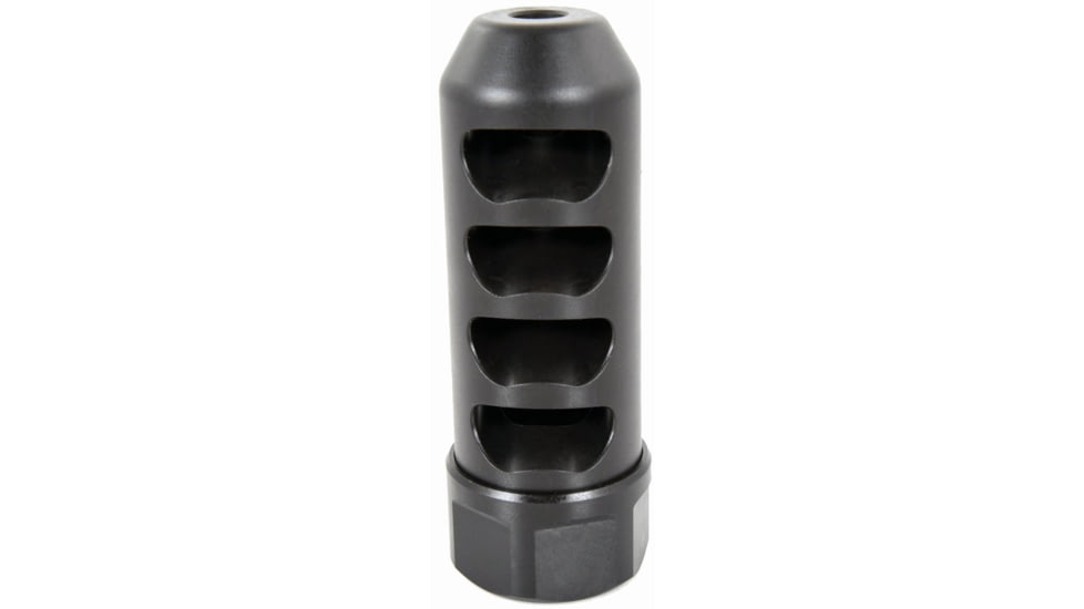 American Precision Arms Fat Bastard Self Timing Gen 2 Muzzle Brake, .338 or Smaller, 5/8x24, Nitrided, G2F5838N