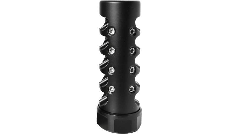 American Precision Arms Gen 4 Fat Bastard Self Timing Muzzle Brake, 6mm, 5/8x24, Nitrided, G4F5860N