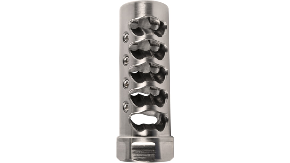 American Precision Arms Gen 4 Fat Bastard Self Timing Muzzle Brake 5/8x24, .30, 5/8x24, Stainless, G4F5830S