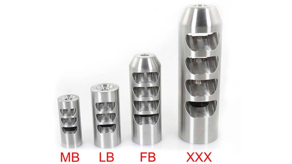 American Precision Arms Micro Bastard Gen 1 Muzzle Brake, 9/16x32, G1M196GSS