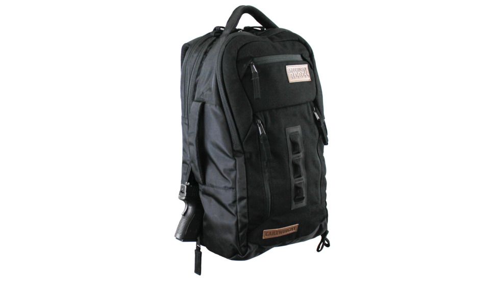 American Rebel Cartwright Backpack, Black, Large, CB-1004-BK-BK-294-LG