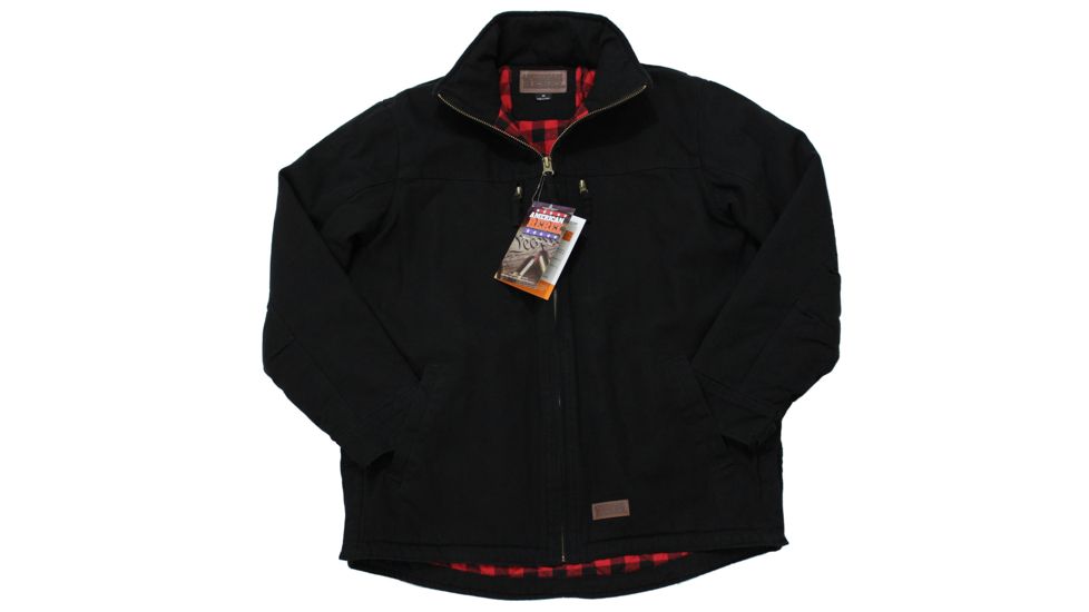 American Rebel Hoodless Cartwright Coat - Mens, Black, Extra Large, CJ-2001-BK-HL-266-XL
