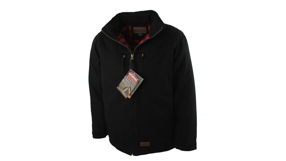 American Rebel Hoodless Cartwright Coat - Mens, Black, Extra Large, CJ-2001-BK-HL-266-XL