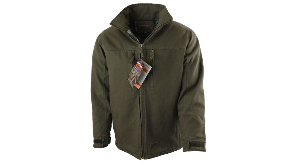 American Rebel Hoodless Cartwright Coat - Mens, Olive Green, Triple Extra Large, CJ-2001-OG-HL-274-3X