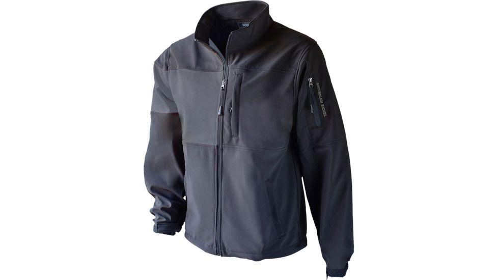 American Rebel Lightweight Freedom Concealed Carry Jacket - Mens, Black/Grey, Large, MJ-2003-BK-GY-161-LG