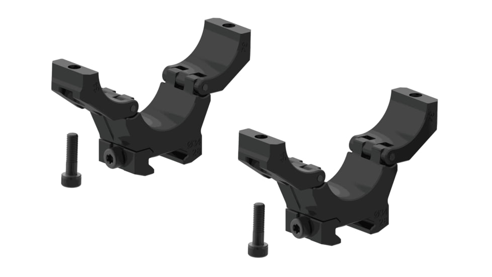 American Rifle Company M-Brace 30mm Riflescope Rings, 32mm Height, Black, MB-R-30-32