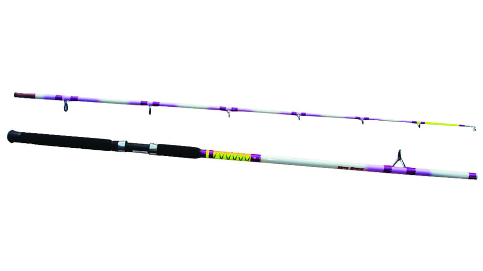 American Spirit Nite Stick Spin Rod, 2 Piece, Medium, 12lb - 25lb Line, 8, ONG-802MSP