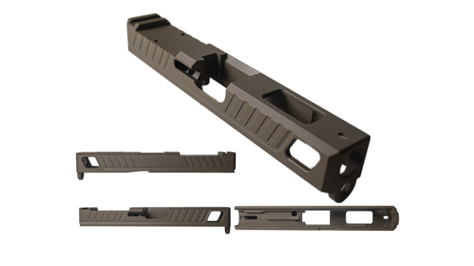 American Tactical Arms ATA19 Badger Stripped Slide w/Optic Cut, Vortex Viper, Flat Dark Earth, SLD-ATA19-BDR-FDE-VPR